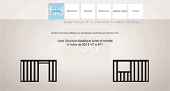 Desktop Screenshot of francestructures.com